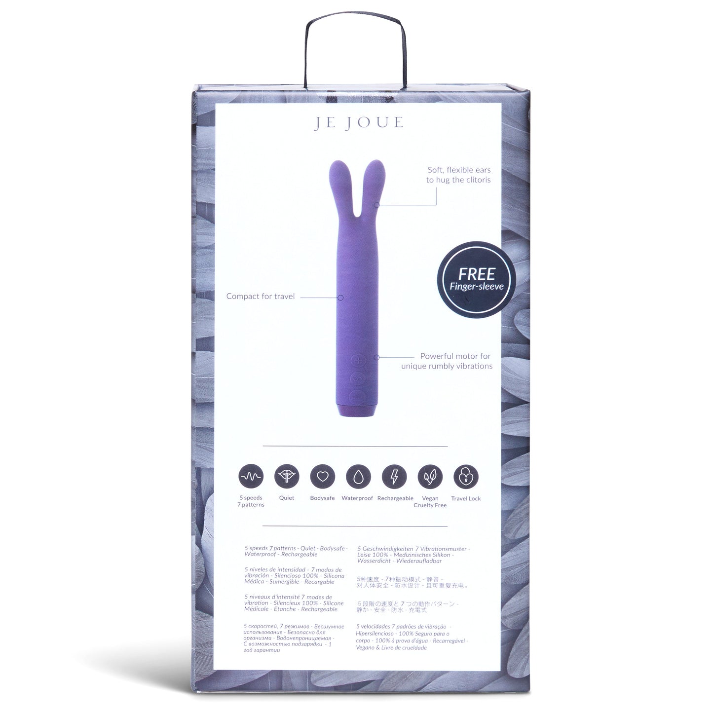 Je Joue Rabbit Bullet Vibrator Purple