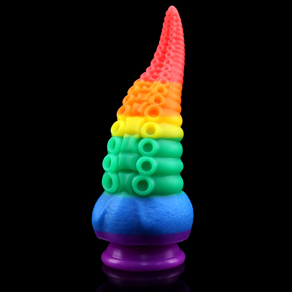 Mixed Color Octopus Tentacle Liquid Silicone Soft Plug