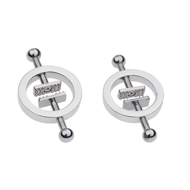 Unisex Household Correction Top Plate Spring Nipple Clamp